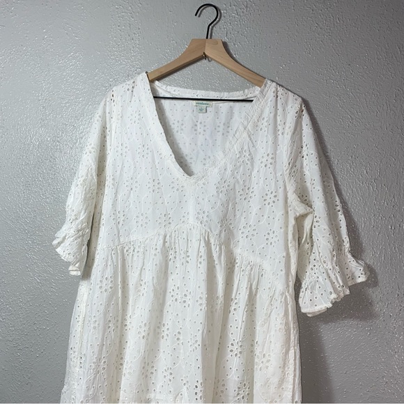 Sundance #519 Jasmine Eyelet Dress SZ Large L - Picture 8 of 11